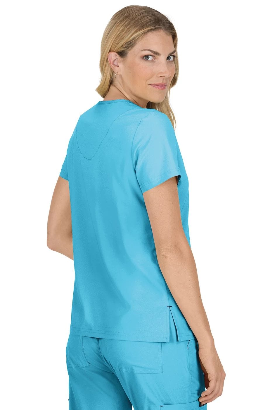 koi koi Basics Becca Women's 4-Pocket Stretch Scrub Top