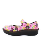 Sanosan Julia Comfort Mary-Jane Clogs in Bouquet Print