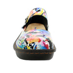 Sanosan Julia Comfort Mary-Jane Clogs in Splash Petal