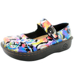 Sanosan Julia Comfort Mary-Jane Clogs in Splash Petal