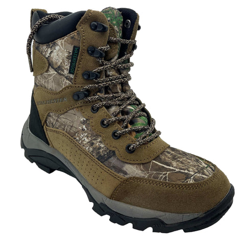 Winchester WIN-4BC311-807-075 Winchester Men’s Bobcat Realtree Edge Waterproof Hunting Boots Brown - Realtree Edge / US - 7.5