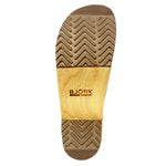 BJORK BJORK Maja Wood Abby Printed Leather Clogs