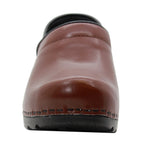 KLÄGN BJORK Women's Swedish Professional Brown Leather Clogs