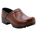 KLÄGN 657001-3-36 BJORK Women's Swedish Professional Brown Leather Clogs Brown / EU-36