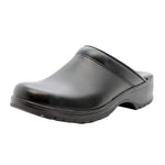 BJORK BJORK Flex Pro Open Back Black Leather Clogs