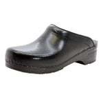 BJORK BJORK Men's STEIN Open Back Cabrio Leather Clogs