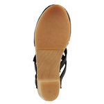 KLÄGN KLÄGN Brigetta Mid-heel Fashion Leather Wooden Clogs