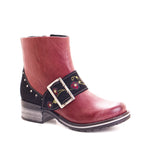 Dromedaris Kamilah Scrunched Leather & Suede Boot