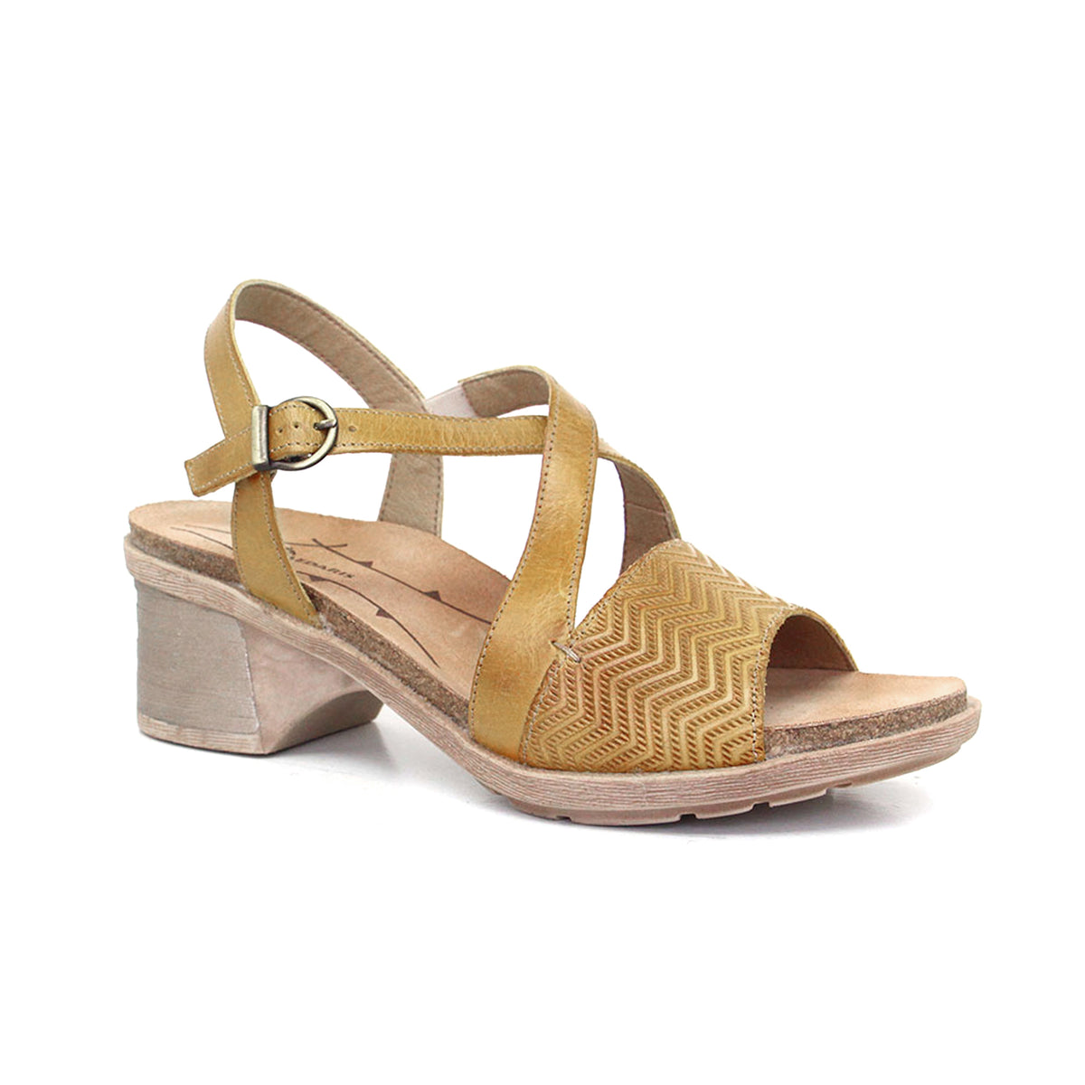 Dromedaris Sienna Adjustable Leather Sandal