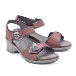 Dromedaris Silvie Adjustable Leather Sandals