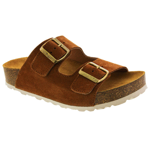 Sanosan 551026-93-37 SANOSAN Slide Open Back Sandal Sample Sale - SAVE $$$ Arline / Cocoa / EU-37