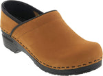 BJORK 757206-5-36 BJORK PROFESSIONAL LEAH Oiled Leather Clogs Cognac / EU-36
