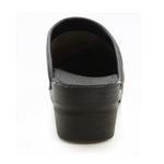 BJORK BJORK SARA OPEN BACK Oiled Leather Clogs