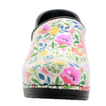 KLÄGN KLÄGN PROFESSIONAL Blomma Printed Leather Clogs