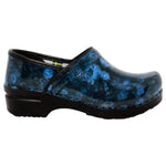 BJORK BJORK PROFESSIONAL Agata Printed Leather Clogs