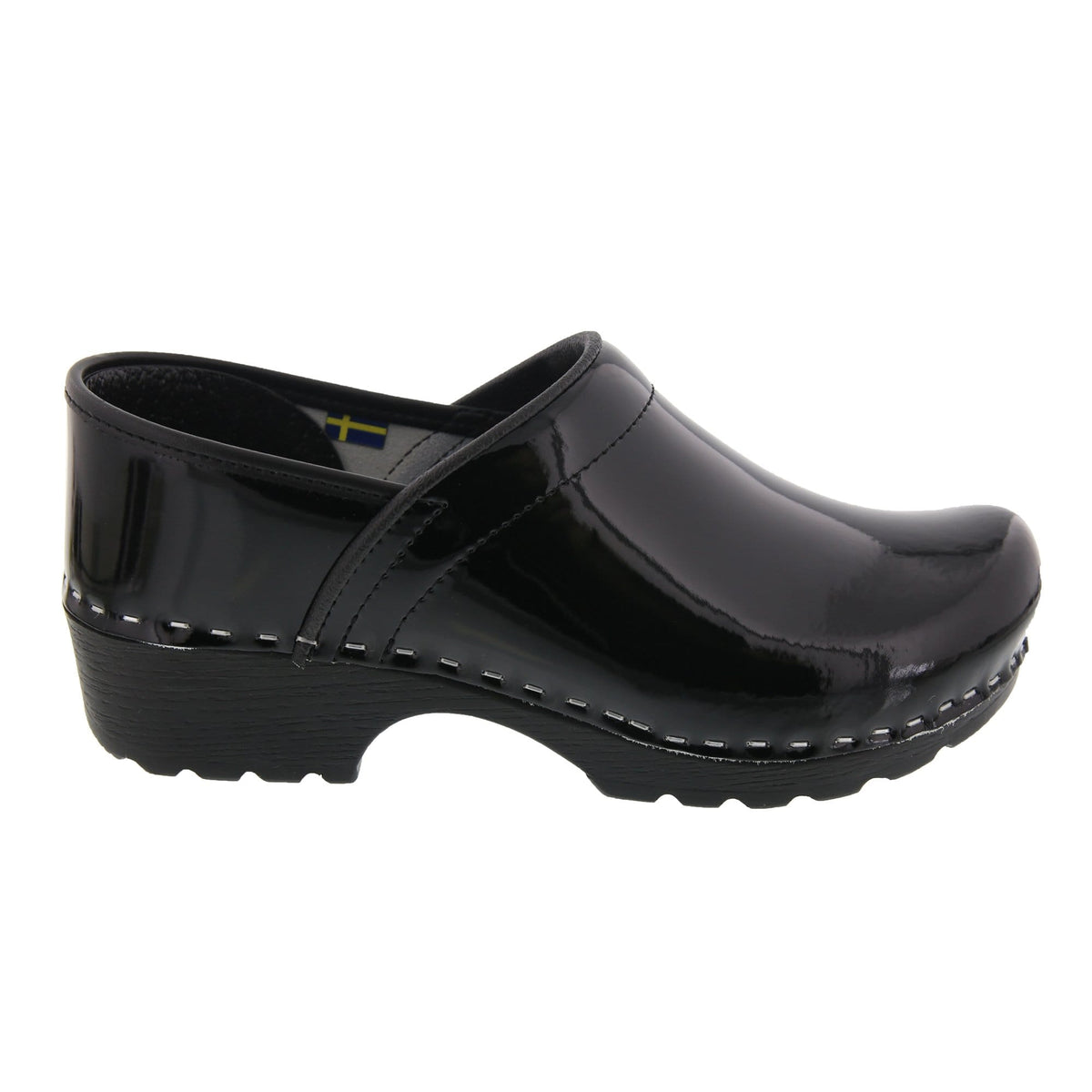BJORK BJORK KARIN Swedish Women's Pro Patent Leather Clogs