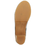 BJORK BJORK MARGARETA Swedish Wood Clog Sandals in Oiled Leather