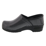 BJORK BJORK PRO ELSA Grey Patent Leather Clogs