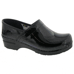 BJORK BJORK PRO ELSA Patent Leather Clogs