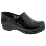 BJORK 757406-2-36 BJORK PRO ELSA Patent Leather Clogs Black / EU-36