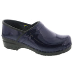 BJORK 757406-29-36 BJORK PRO ELSA Patent Leather Clogs Navy / EU-36