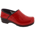 BJORK 757406-4-36 BJORK PRO ELSA Patent Leather Clogs Red / EU-36