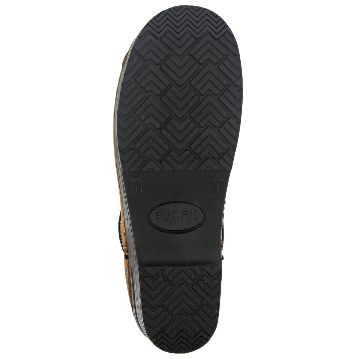 BJORK BJORK PRO LEAH Black Oiled Leather Clogs