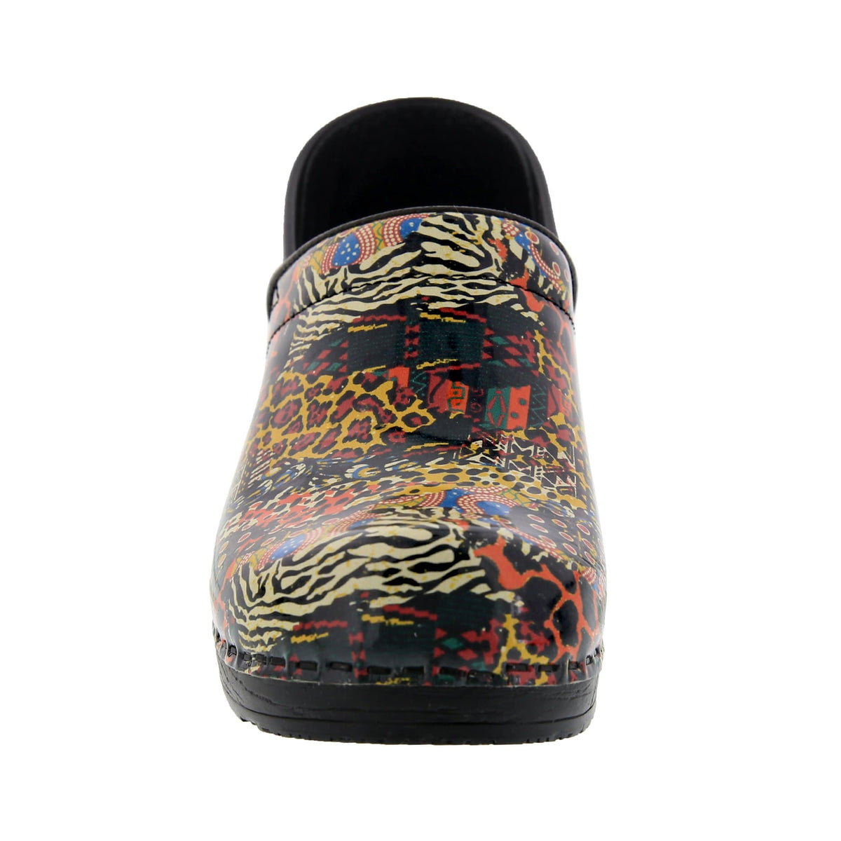 BJORK BJORK PROFESSIONAL Safari Chic Leather Clogs