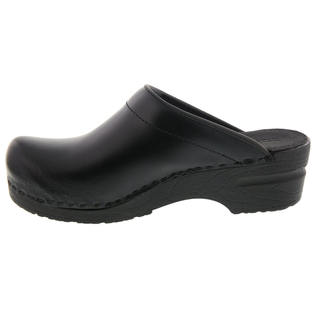 BJORK BJORK STELLA Open Back Cabrio Leather Clogs