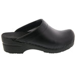 BJORK BJORK STELLA Open Back Cabrio Leather Clogs