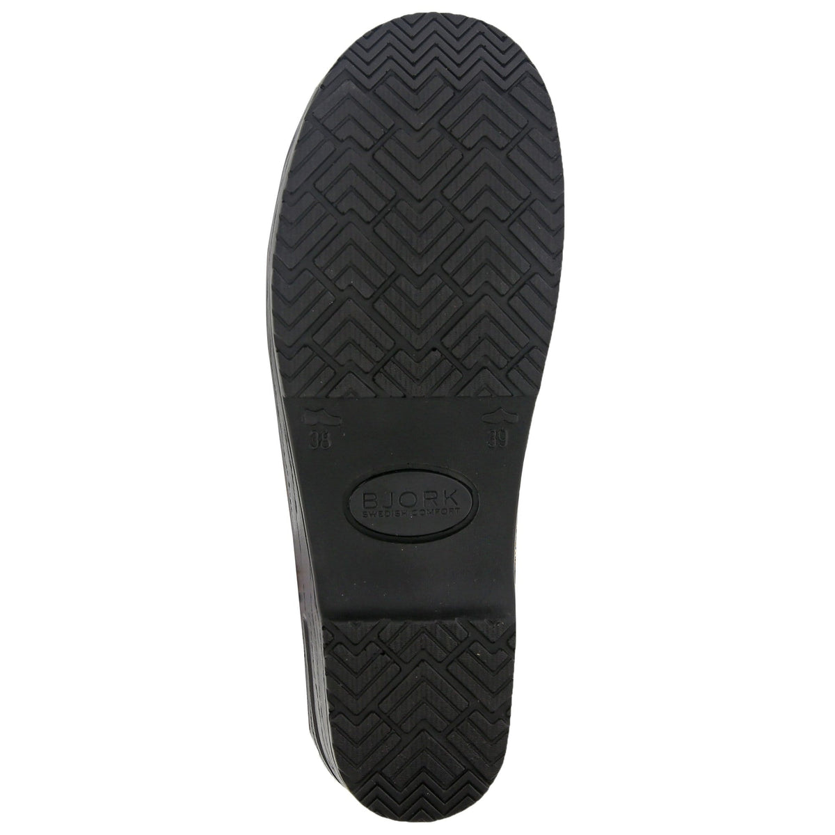 BJORK BJORK STELLA Open Back Cabrio Leather Clogs