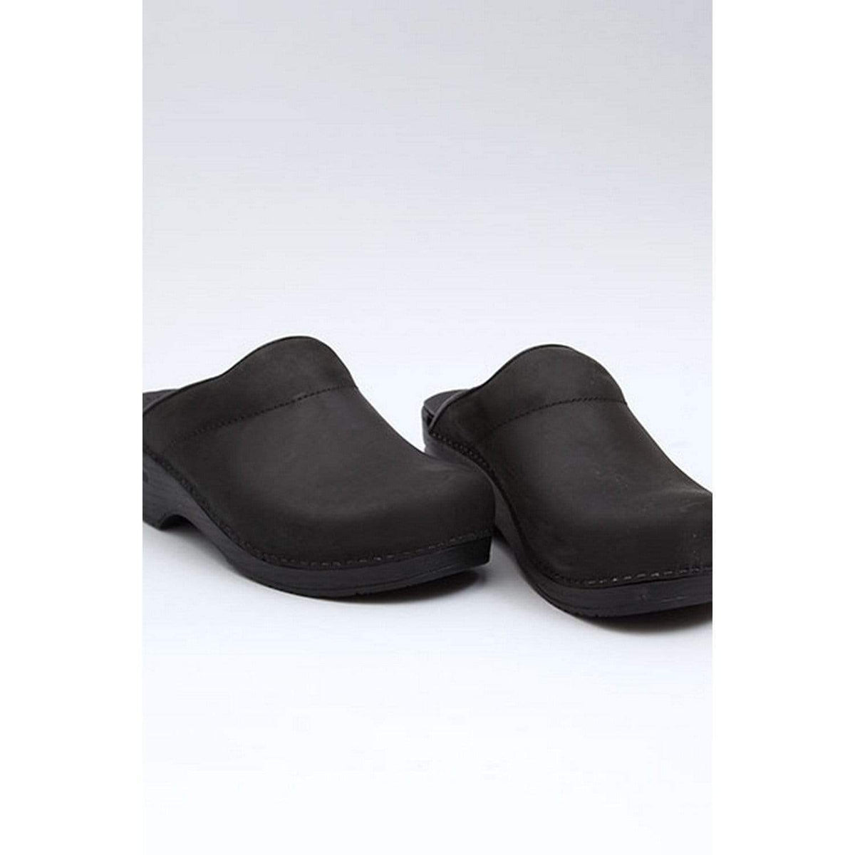 Dansko DANSKO Men's Karl Open Back Oiled Leather Clogs