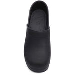 Dansko DANSKO Men's Professional Black Oiled Leather Clogs