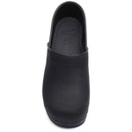 Dansko DANSKO Narrow Professional Black Oiled Leather Clogs