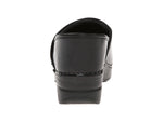 Dansko DANSKO Professional Black Cabrio Leather Clogs