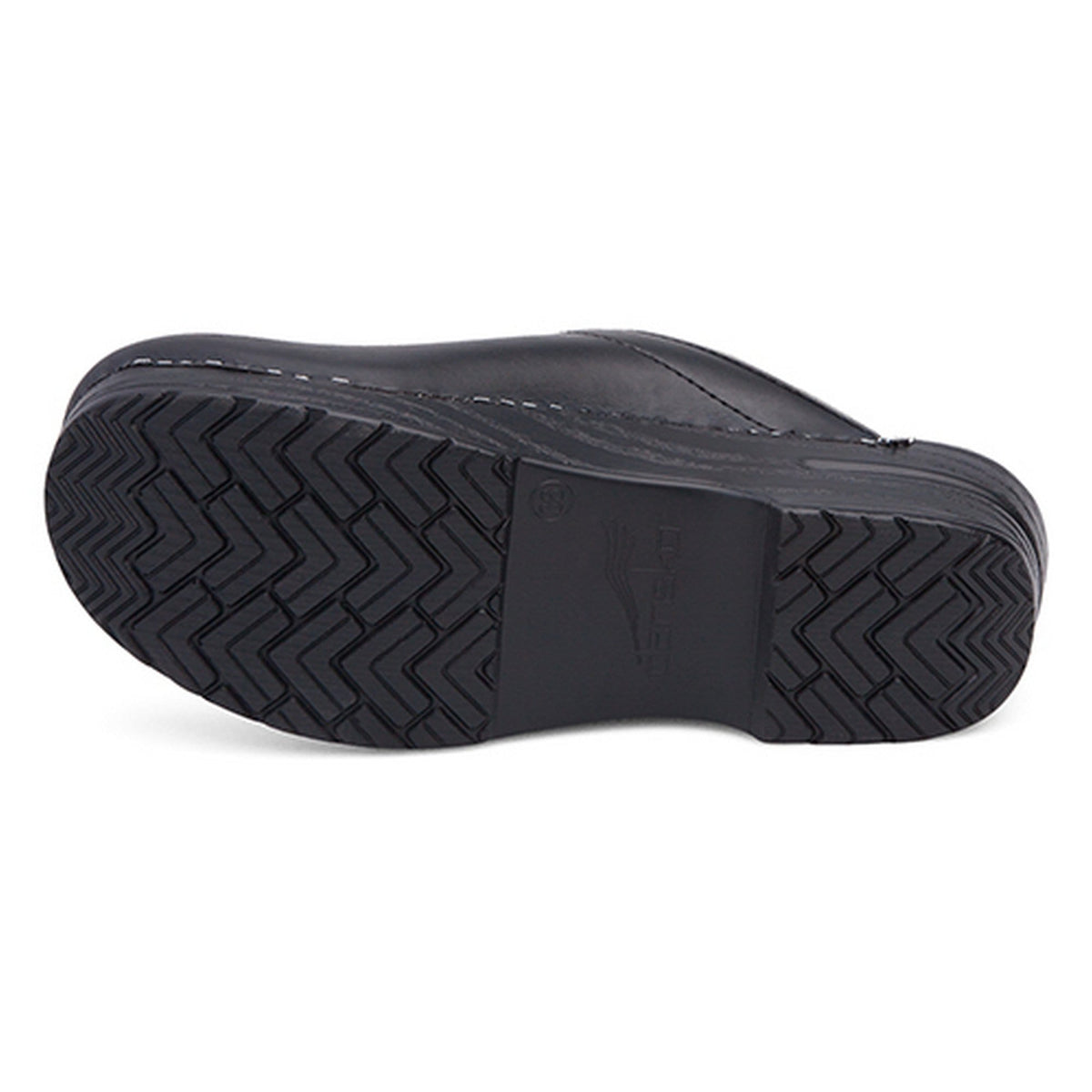 Dansko DANSKO Sonja Black Cabrio Leather Open Back Clogs