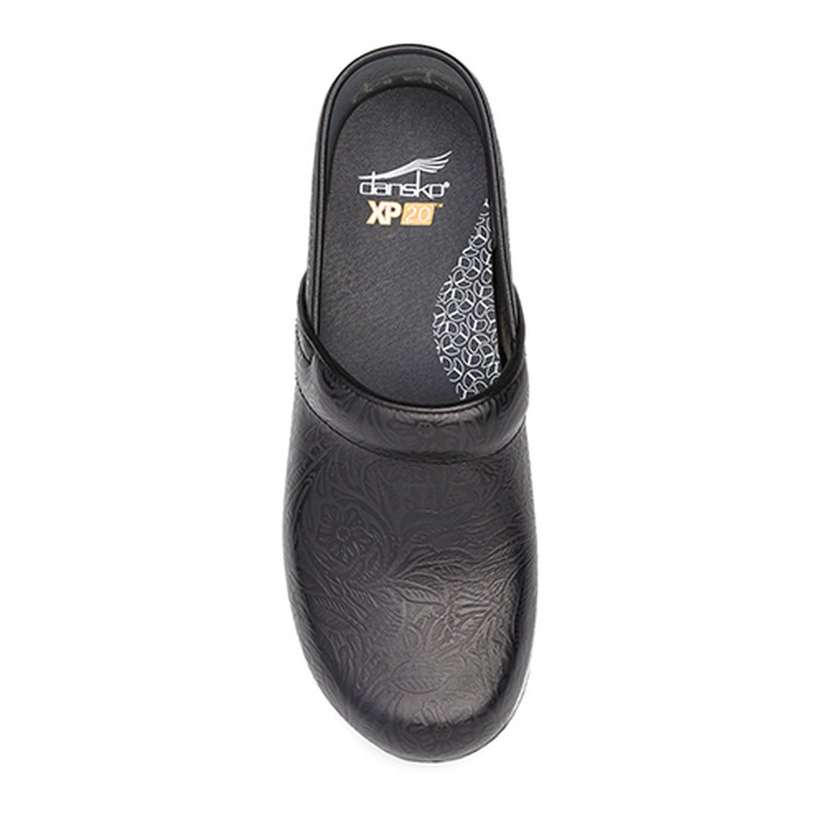 Dansko DANSKO XP 2.0 Floral Tooled Leather Clogs