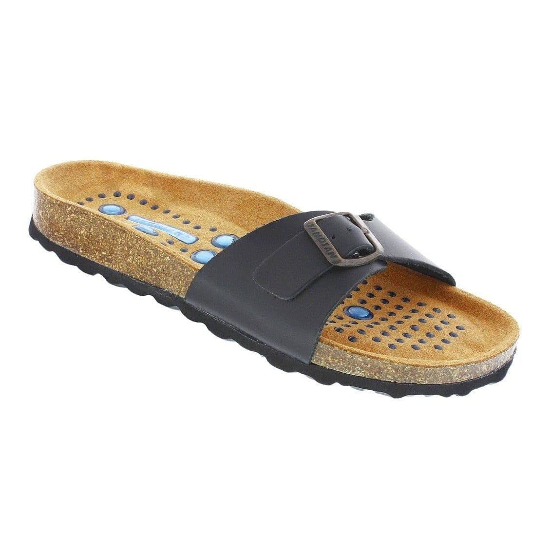 Sanosan 520740-9141-36 Malaga Nappa Leather - Sietelunas Comfort Black / EU-36