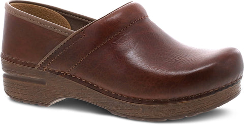 DANSKO Professional Saddle Full Grain Leather Clogs