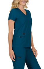 koi koi Basics Becca Women's 4-Pocket Stretch Scrub Top