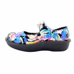 Sanosan Julia Comfort Mary-Jane Clogs in Splash Petal