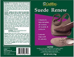 Cadillac Cad-Suede-Renew Cadillac Suede Renew - Suede Shoe Cleaner Spray with Brush Cap - 6 Ounces