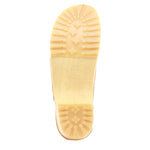 KLÄGN KLÄGN Tuva Wood Open Back Grip Cobalt Veg Tan Leather Clogs