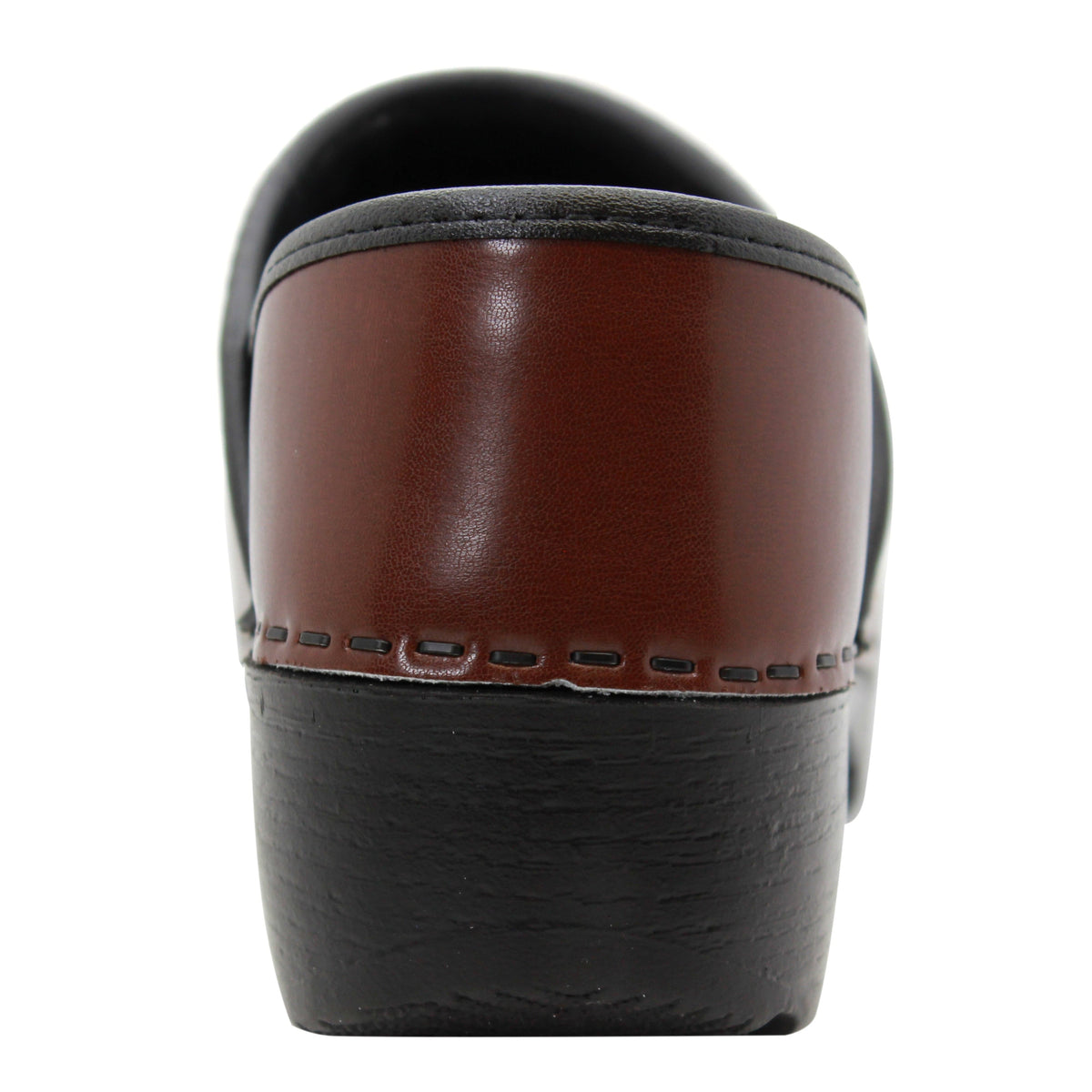 KLÄGN BJORK Women's Swedish Professional Brown Leather Clogs