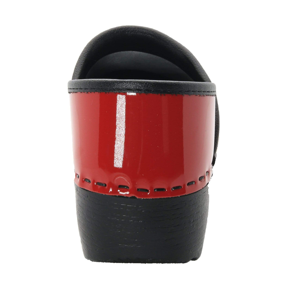 BJORK BJORK KARIN Swedish Women's Pro Red Patent Leather Clogs - CLOSEOUT