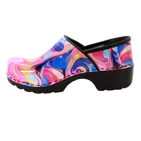 BJORK Swedish Professional Swirl Clogs