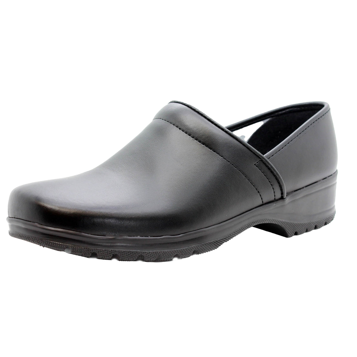 BJORK BJORK Men's Flex Pro Closed Back Leather Clogs