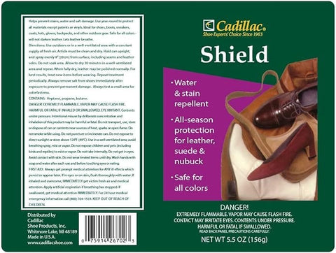 Cadillac cad-shield Cadillac Shield Water and Stain - Leather and Fabric Protector Spray - 5.5 oz