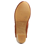 BJORK BJORK Maria Wooden Clogs in Vintage Oiled Leather