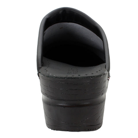 BJORK Splat Open Back Pro Leather Clogs